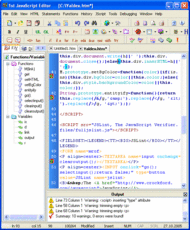 1st JavaScript Editor Lite 3.4 screenshot